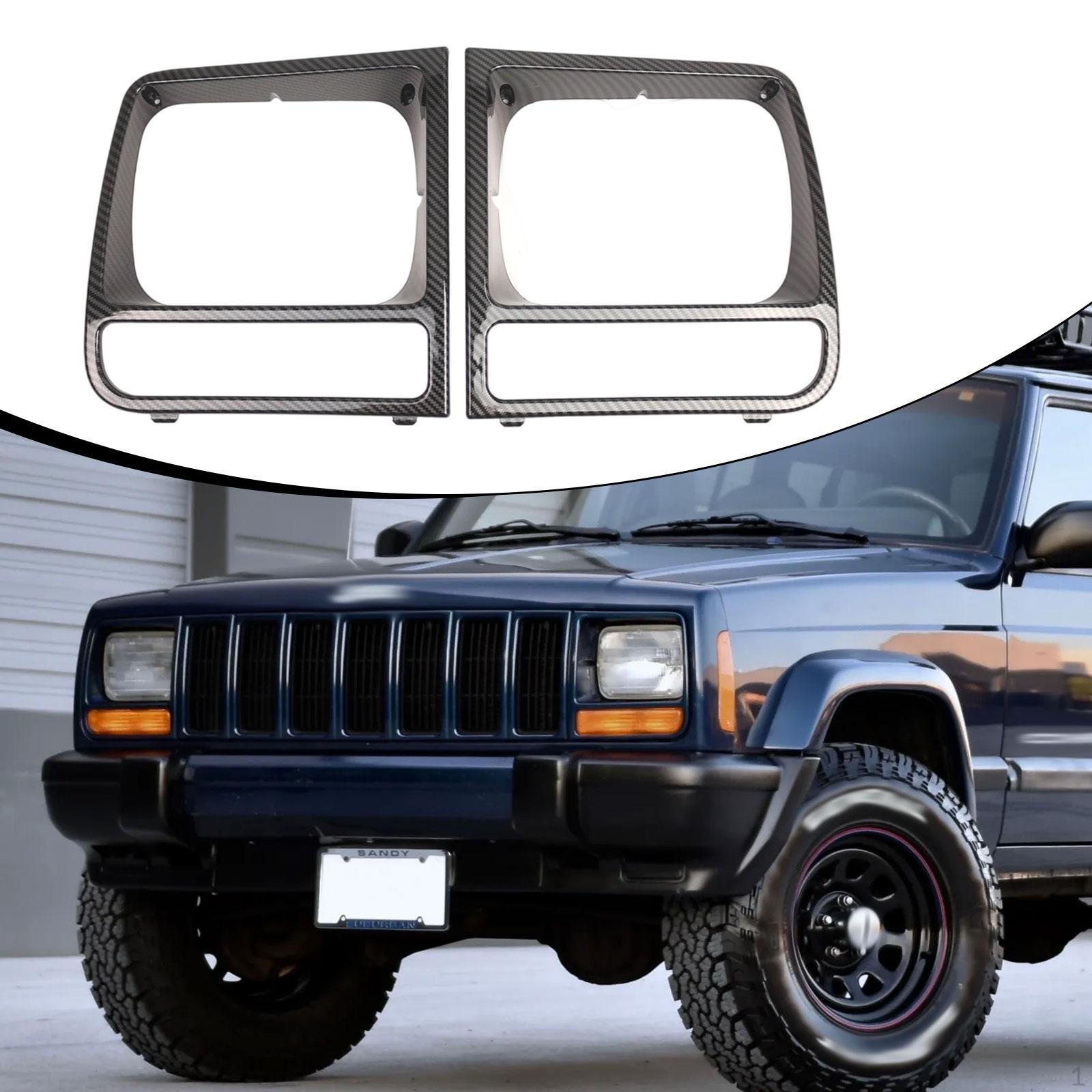 

2 Pieces 5em73SW1 Front Left And Right Door Frame Replacement for Classic E Carbon pattern