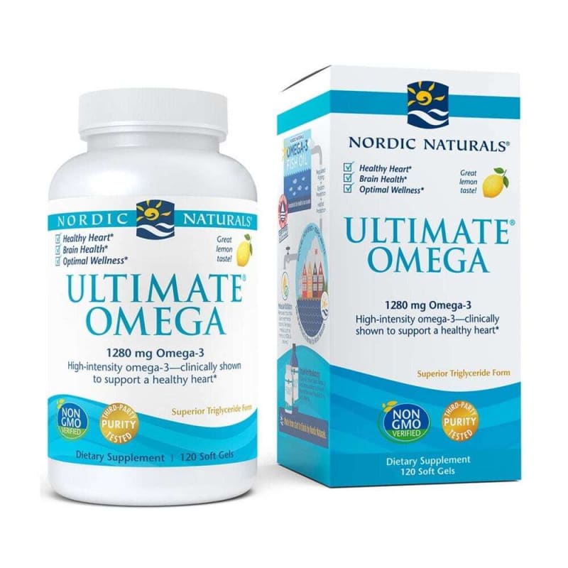 Nordic Naturals Ultimate Omega-3 1000 mg, 120 Capsules