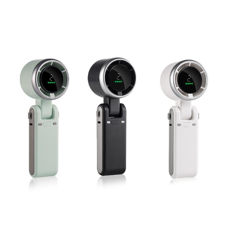 Battery Operated  Pocket Fan Handheld Turbos Fan Extended Battery 3600mAh Convenient for Travel/Outdoor