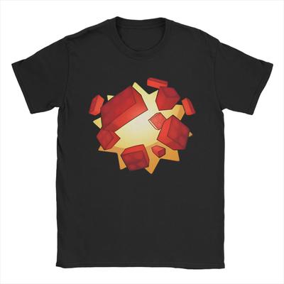Unisex Kleidung Unisex Bloxxer T-Shirt Sommer Baumwoll-T-Shirts für Unisex Trendiges Cooles Lockeres T-Shirt Kurzararm Vintage Oberteil T-Shirts