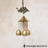 Japanese Wind Chimes Copper Wind Bell Outdoor Yard Garden Decorative Supplies Door Bell for Home Car Hanging Decor Garden Decor