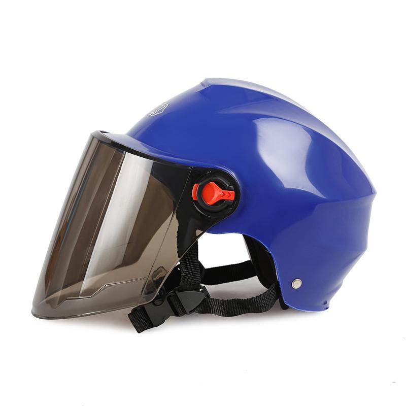 Electric Car Helmet Men's and Women's Universal Hard Hat Light Half Helmet