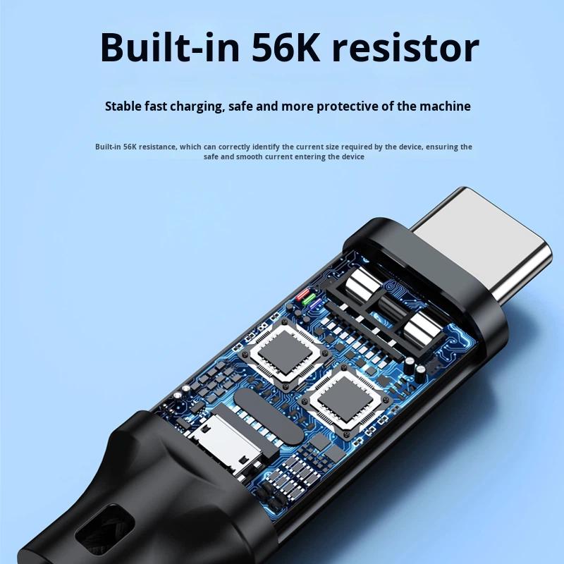 Factory Direct USB3.2 Type-C Nylon Braided Cable 10Gbps High-Speed Data Transfer Fast Charging Compatible Hard