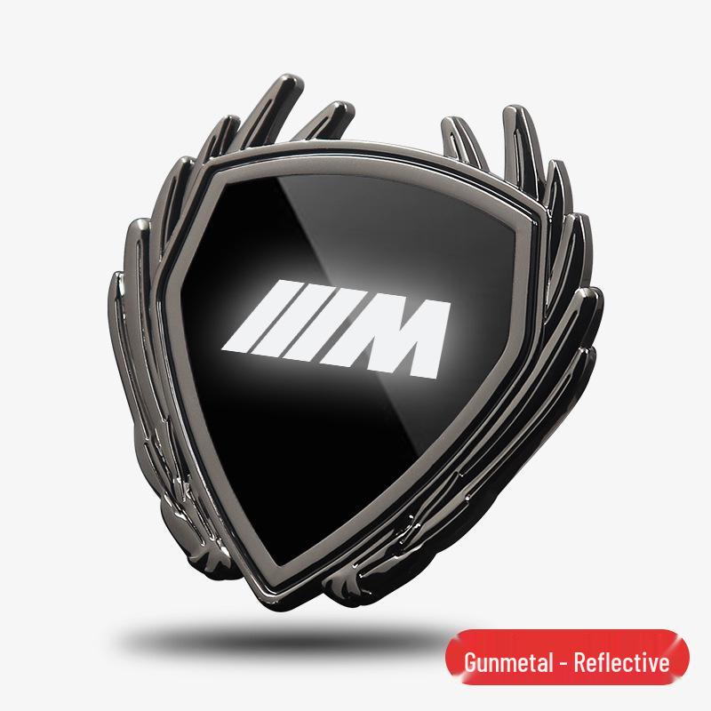 Metalowe Emblematy Skrzydeł, Emblematy Boczne i Naklejki Samochodowe do BMW M235L, M240i, i4M50
