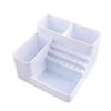1Pcs Multi Compartment Nail Drill Bit Organizer Case For Nail Salon Desktop Manicure Accessory Plastic Nail Art Tool Storage Box