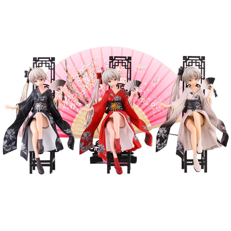 Yosuga No Sora Anime Kasugano Sora Model PVC Figure Toy Children Gift