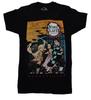 Demon Slayer Mens Kimetsu No Yaiba Anime Black Shirt New XS
