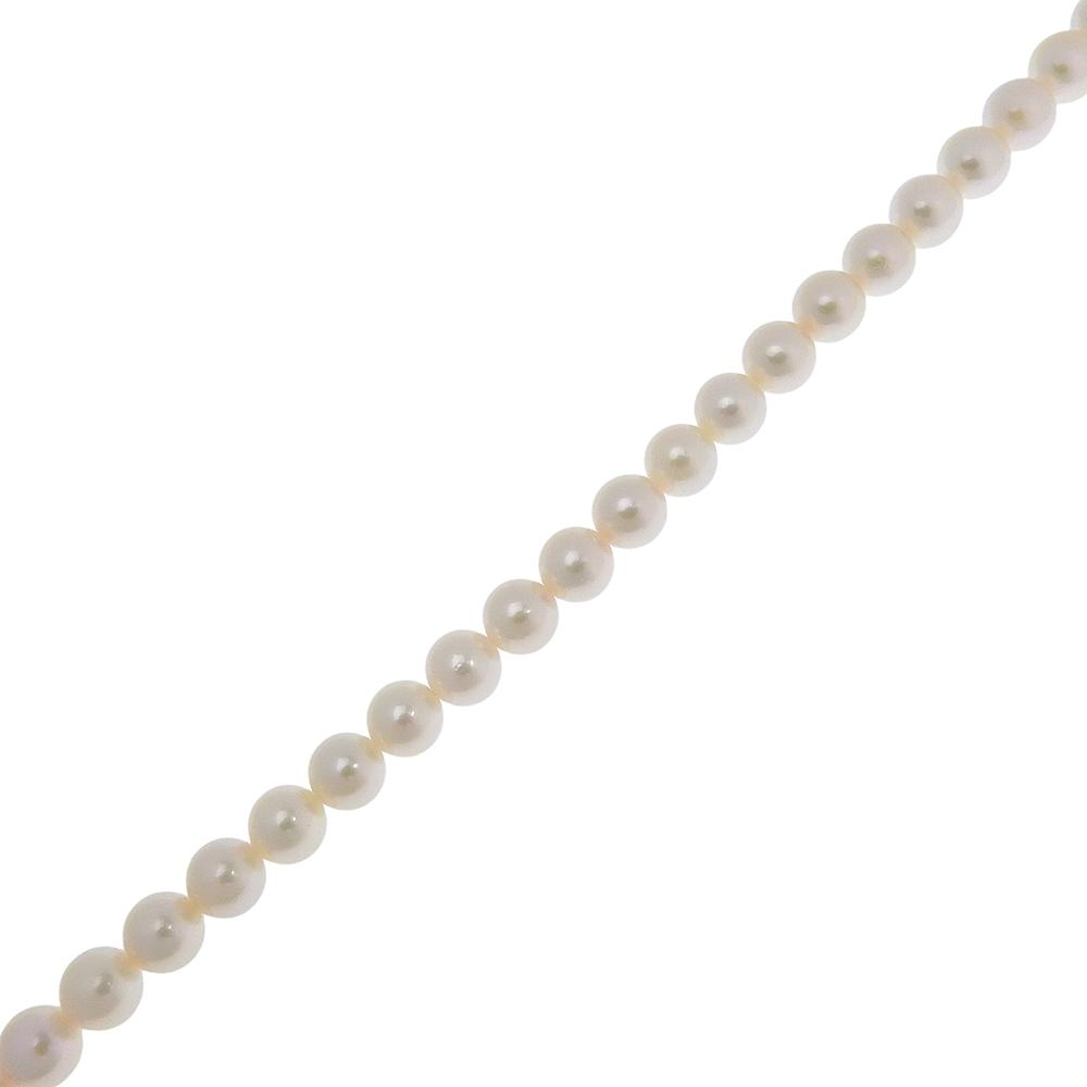 Pearl Necklace Silver/Pearl 68g Women Used