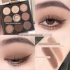 French Genuine New Eyeshadow Palette for Women, Earthy Tones, Low Saturation, Matte, for Daily Makeup, Long-Lasting and Non-Fading