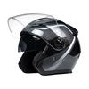 AD 3/4 Motorcycle Helmet Men Women 3C Certified Half Face With LED Light Commuting All Season