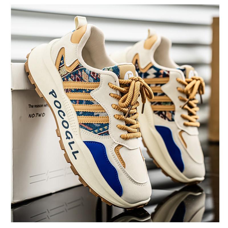Fashion Summer 2025 New Men's Shoes Versatile Running Casual Breathable Sneakers for Teenagers Soft Soles Anti-slip Sports Shoes