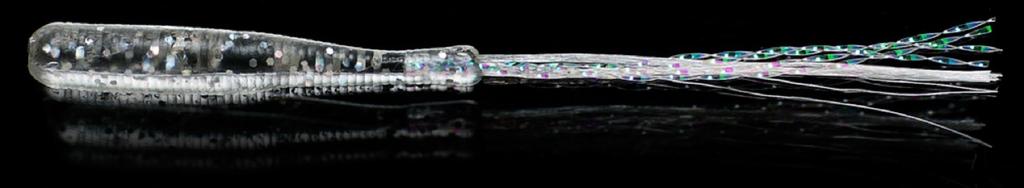 Fish Arrow Przynęta miękka Flasher Worm 1 cal 6 sztuk w opakowaniu #01 (0370)