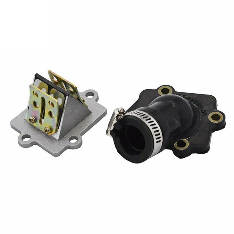 Carburetor Intake Manifold Joint Boot Reed Valve Intake Manifold Reed Set For Yamaha Jog 50 CY50 1992-1997 1998 1999 2000 2001