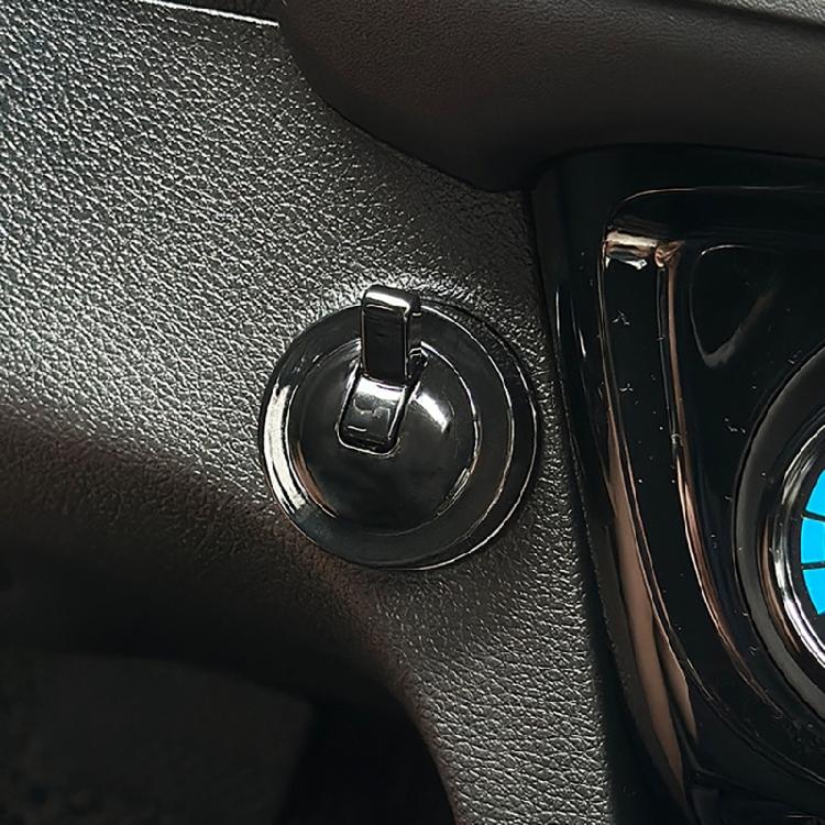 Push to Start Button Cover Sticker Auto Engine Ignition Switches Protector Cover Button Start Button Decals for Car
