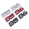 3D Metal AWD T5 T6 Logo Badge B5 B6 Emblem Car Rear Trunk Stickers For XC90 S60 CX60 S80 V40 S40 XC70 V60 XC40 V90 Accessories