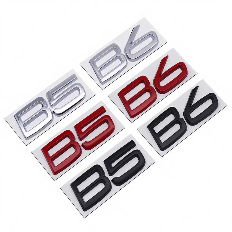 3D Metal AWD T5 T6 Logo Badge B5 B6 Emblem Car Rear Trunk Stickers For XC90 S60 CX60 S80 V40 S40 XC70 V60 XC40 V90 Accessories