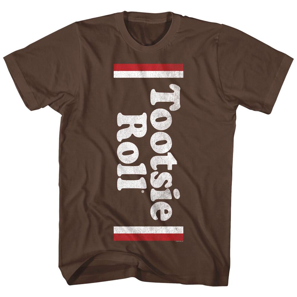 Tootsie Roll Chocolate Wrapper Men T Shirt Costume Candy Taffy Iconic Funny XXXXL