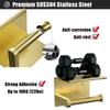304 Stainless Steel Toilet Paper Holder with Phone Shelf Toilet Paper Dispenser  Bathroom
