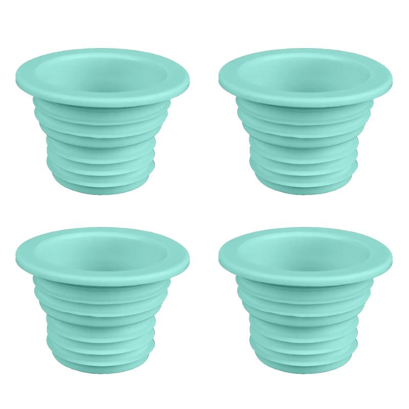 12/4/2 SZT Domowy Pierścień Uszczelniający do Rury Kanalizacyjnej Zapobiegający Zapachom Teleskopowy Korek do Odpływu Podłogowego Pralki Złącze Akcesoria do Rur Kuchennych Łazienkowych