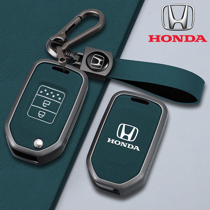 2/3 Buttons Car Flip Key Case Cover Shell For Honda Civic Accord City Odyssey CR-V XR-V HR-V Vezel v Jade Jazz Crider Accessories