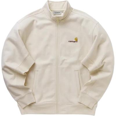 Logo Embroidered Zip High Neck Loose Fit Long Sleeve Jacket Men Jackets I031686-05-XX