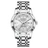 Diamond Watch For Women Creative Steel Waterproof Luminous Ladies Wristwatch Casual Fashion Sports Quartz Chronograph