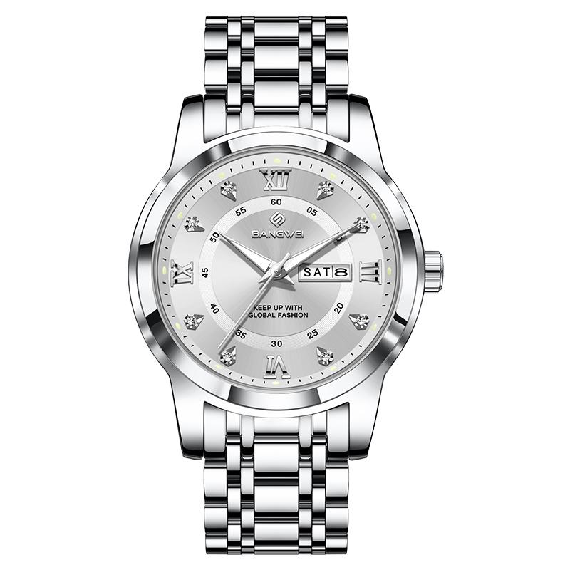 

Diamond Watch For Women Creative Steel Waterproof Luminous Ladies Wristwatch Casual Fashion Sports Quartz Chronograph