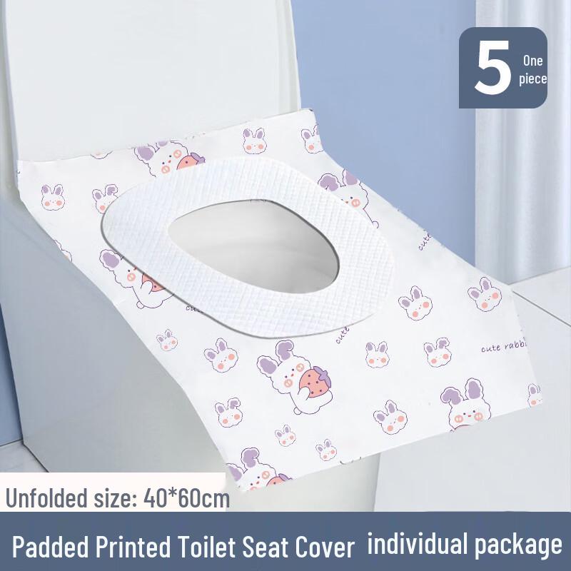 

Manledao Disposable Cotton-Padded Toilet Seat Covers