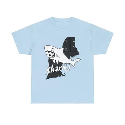 New England Sharks American Soccer League Massachusetts 1981 T-Shirt