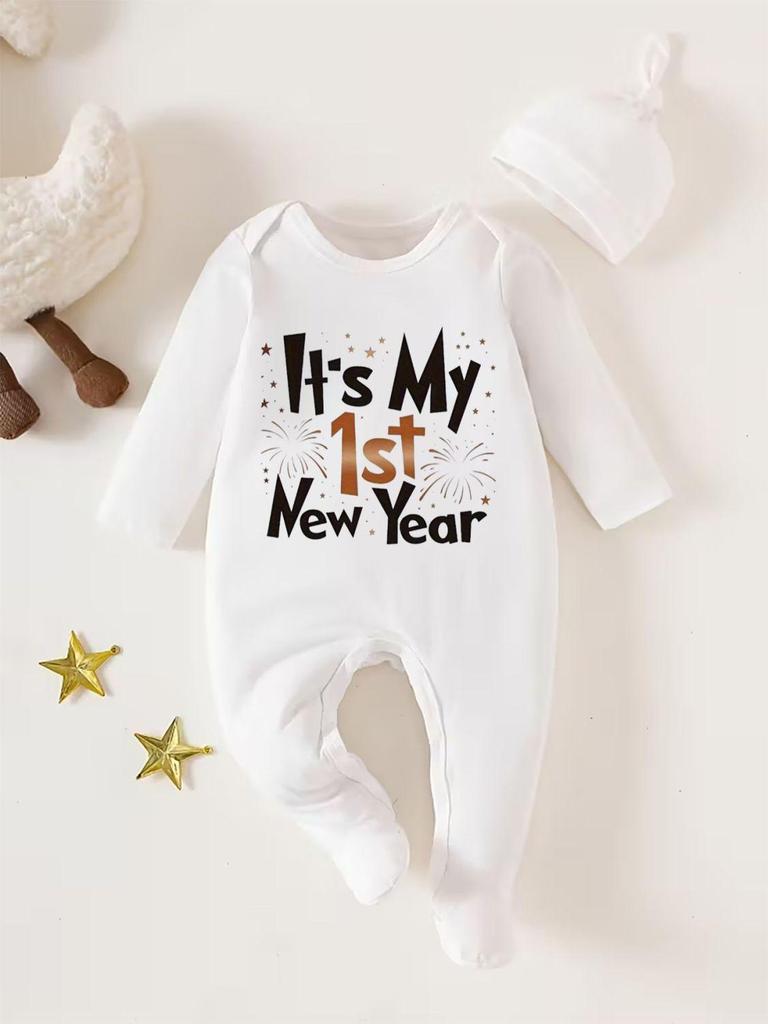 Baby Reindeer Christmas Romper: Cute Long Sleeve Holiday Onesie for Crawling