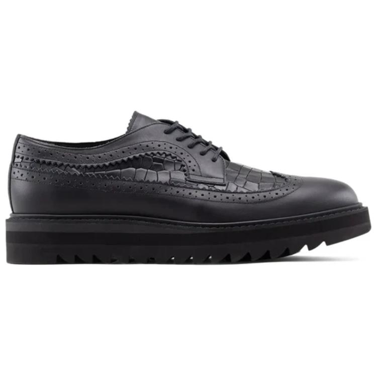 ONITSUKA TIGER Brogue Comfortable Fashion Casual Versatile Sneakers Men Sneakers Black 1181A305-001