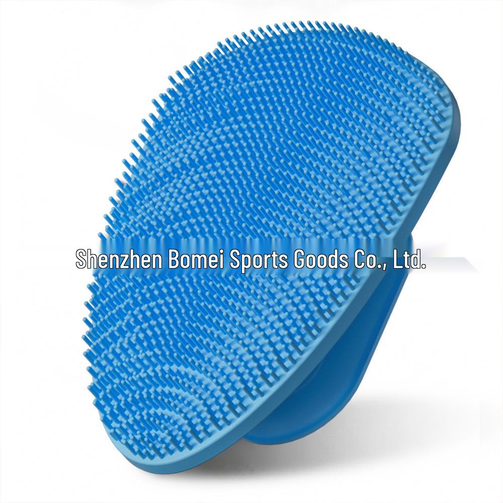 Men's Silicone Facial Cleansing Brush, Pore Cleaner, Blackhead Remover, Soft Bristle Massage Brush for Makeup Removal.