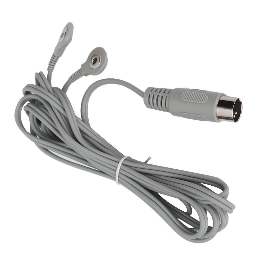 Electrodes Lead Wire 2 Snap Connector 5P Physical Therapy Portable Electrodes Wire Cable for