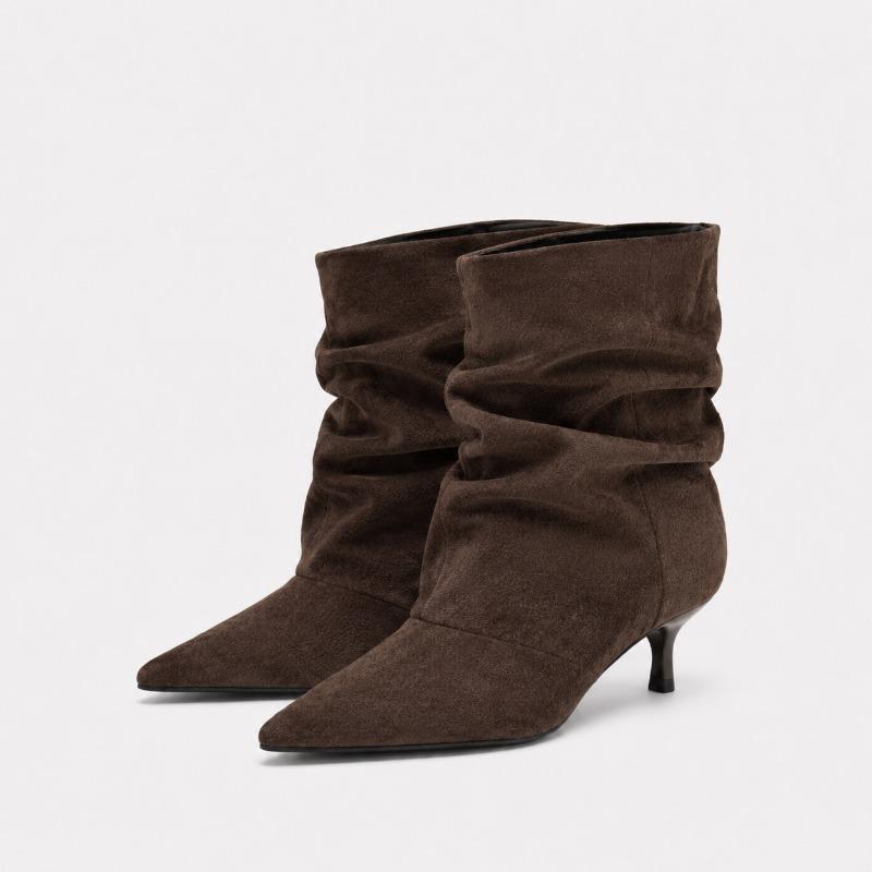 Autumn and winter new stacking boots