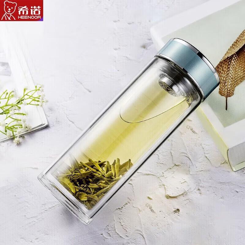 Heenoor XN-6560 Double-Layer Insulated Tea Cup