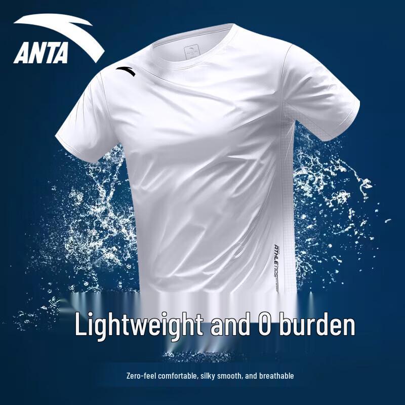 Anta Men s Quick-Dry Athletic T-Shirt L