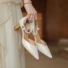 Damenschuhbänder für High Heels Perlenabsätze Band Schuhgürtel Knöchelhalt Lose Anti-Rutsch Bündel Binde Riemen Band Schuhe Dekoration