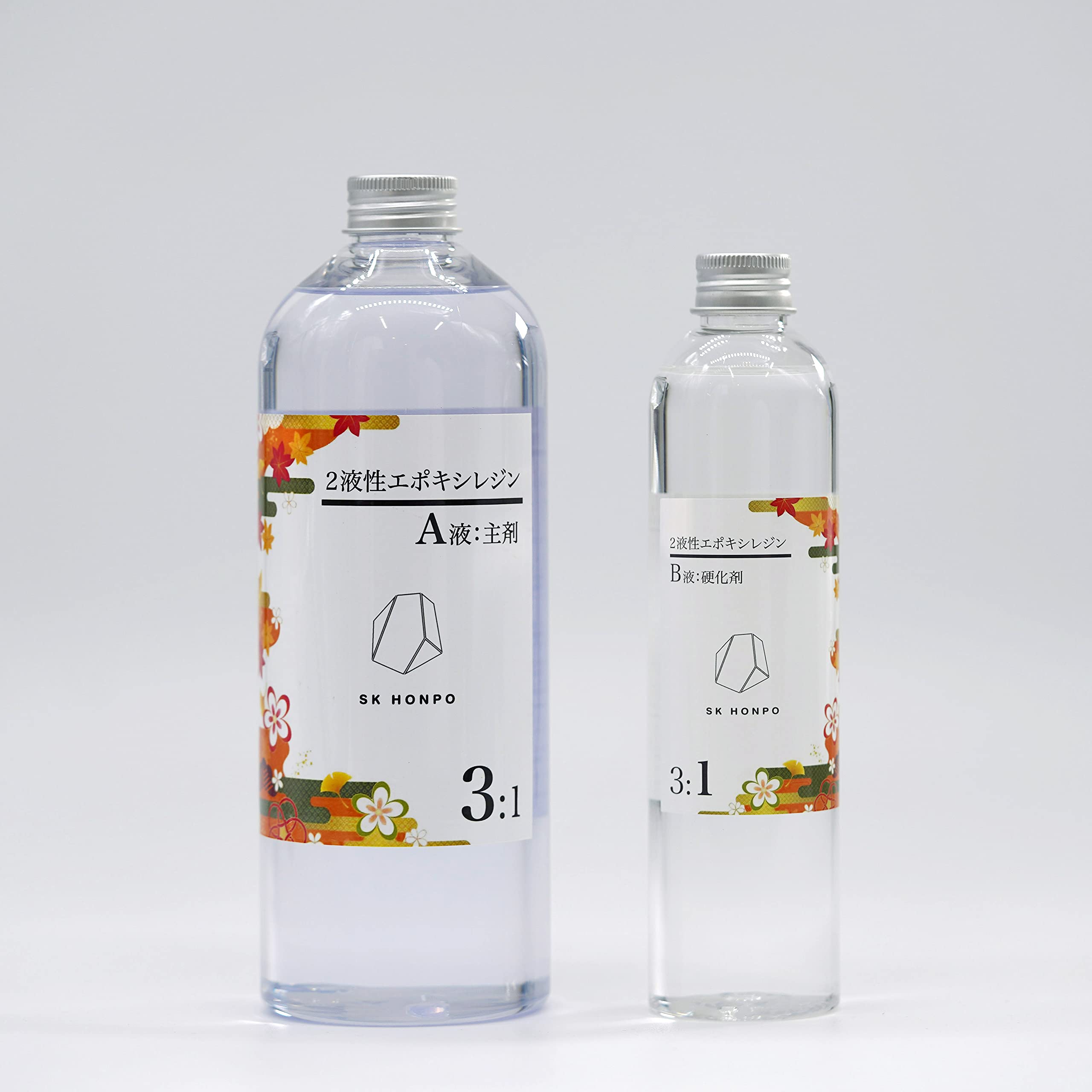 

SK Honpo Epoxy Hard Clear Resin, Two-Part Resin, Type,