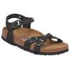 Birkenstock Kumba Nubuck Beach Sandals Women's Black Narrow 1029526