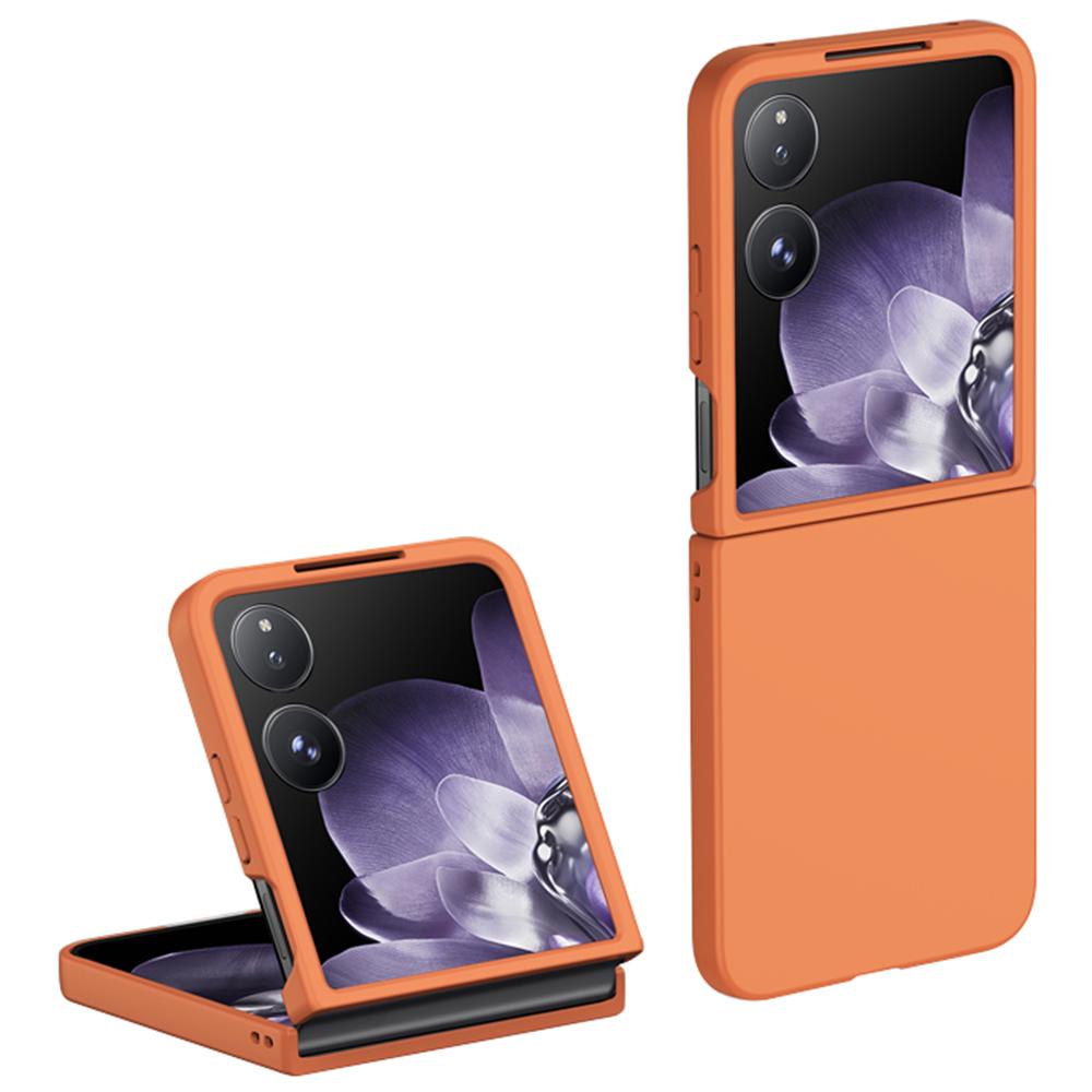Para Xiaomi Mix Flip 5G Funda Tacto Piel Ultrafina Dura PC Cubierta de Teléfono