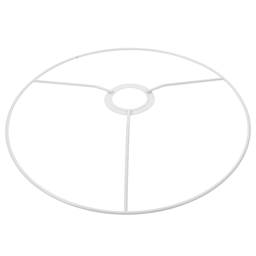 E27 Standard Lampshade 30cm Metal Lampshade Frame Steel Ring For Lamp Shade Round Vintage Lamp Shade Frame Lampshade Holder Ring
