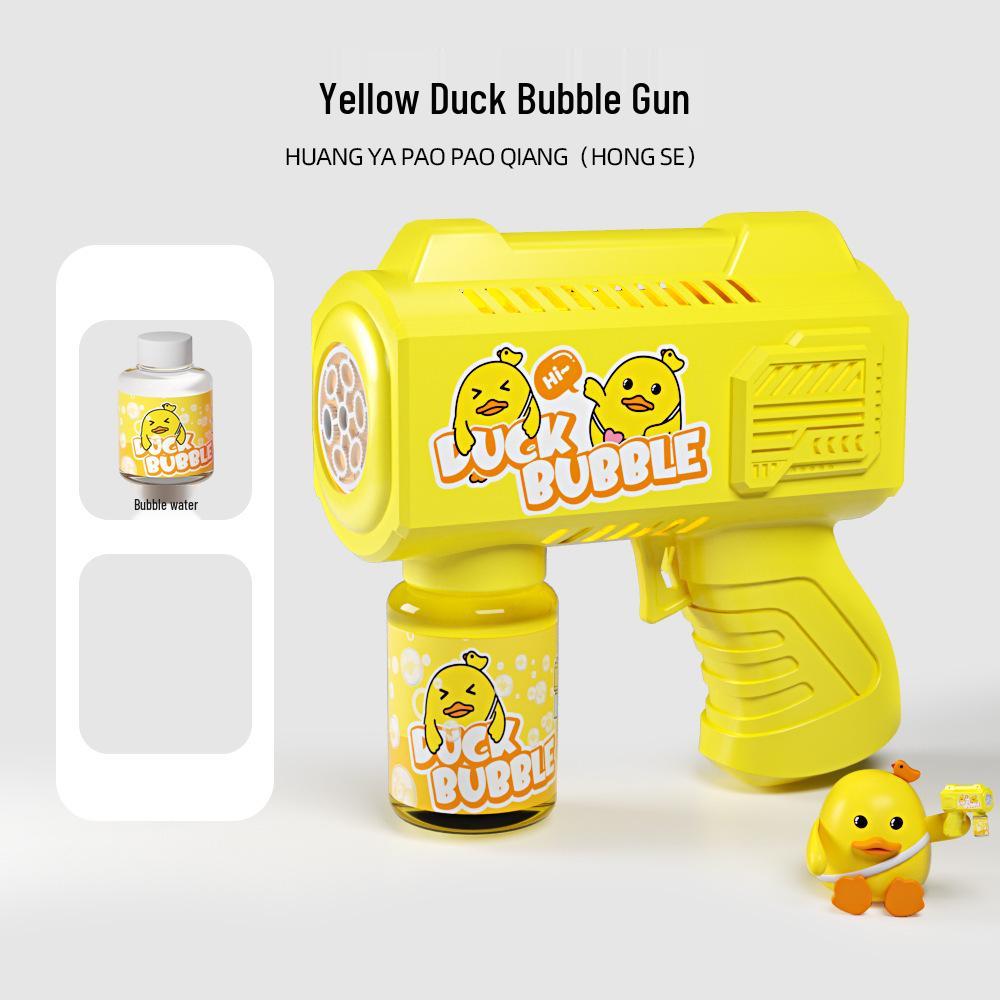 Children's Astronaut Bubble Gun - Automatic Gatling Bubble Machine Toy