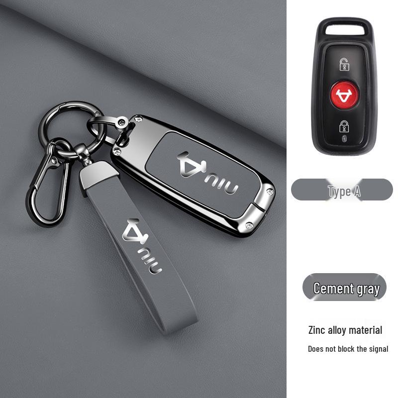 Little Cow Electric Vehicle Key Cover for M1/U1/NQI/U Models - Men's and Women's Remote Control Key Bag with Buckle