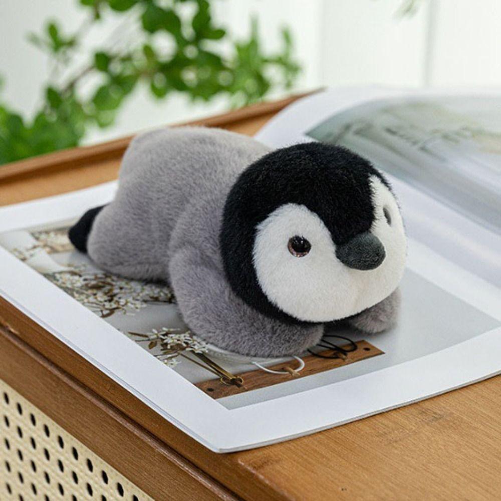 Uroczy Pluszowy Wisiorek Pingwin Pluszowy Pingwin Miękka Poduszka Pingwin Pluszowy Brelok Prezent Urodzinowy