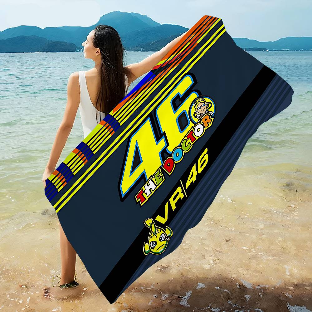 The Doctor Cartoon Beach Towel Colorful Bath Towels For Girl Microfiber Quick Dry Sand Free Beach Yoga Spa Gym Pool