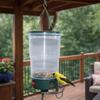 Telescopic Hanging Bird Feeder Large Capacity Bird Feeding Station  Courtyard Use
