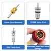 R134A Valves Core Remover Installer Tool Set Air Conditioning Valves Core Installation Tool Suitable for Air Conditioner