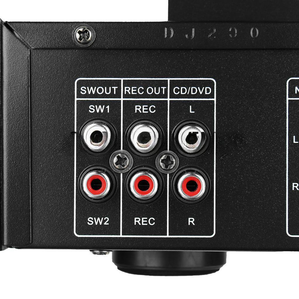 200W HIFI bluetooth 4.0 2.1Tube Power Amplifier USB SD Amplifier Microphone Subwoofer AMP Home Audio Tube Integrated Amplifier