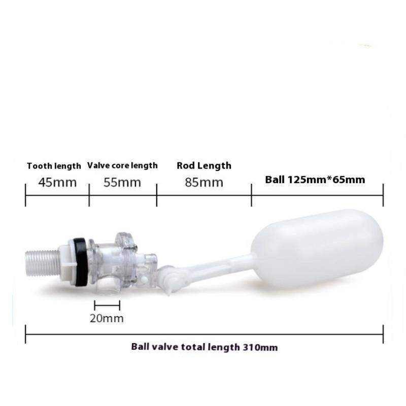 

Пластиковый поплавковый клапан для аквариума, резервуара для воды, регулируемый впускной клапан для воды, шаровой кран для многонаправленной установки