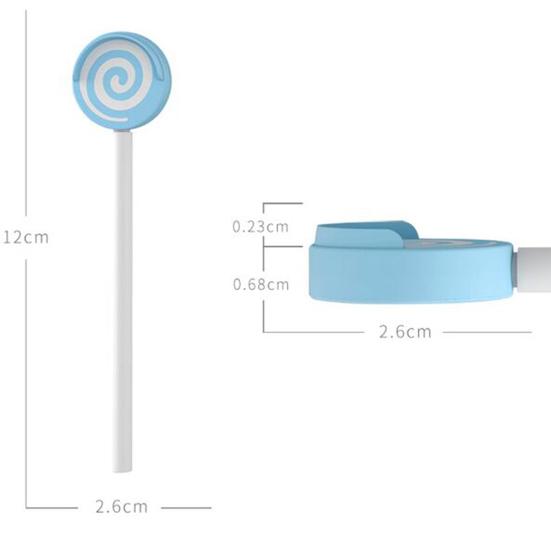 Lollipop Shape Baby Tongue Cleaner Scraper Oral Cleaning Fresh Breath Care Tool
